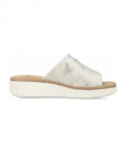 Сандалии на танкетке Rieker, бежевый