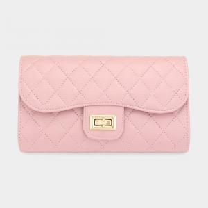 Стеганый вечерний клатч с клапаном FASHNZFAB