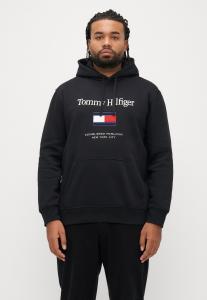 Толстовка Tommy Hilfiger EMBRO FLAG HOODIE, Black