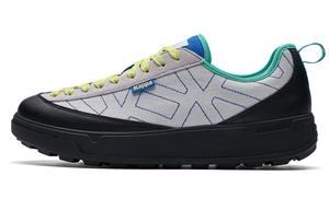 Kappa Кроссовки для скейтбординга Keeper Back to Back с противоскользящим покрытием, износостойкие, унисекс, серо-черные