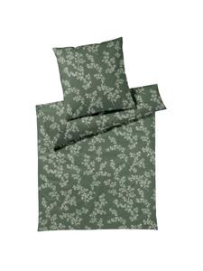 Постельное белье Cherry Blossom в цвете лесной зеленый Elegante, 40 x 80 см