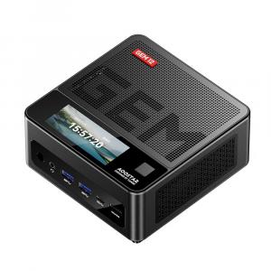 Системный блок Aoostar GEM 12 Pro Max, без ОП/без диска, Ryzen 7 8845HS, черный