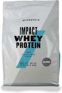 Сывороточный протеин Myprotein Impact Whey, 2500 г, натуральный вкус