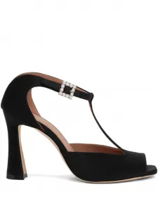 Декорированные босоножки Nomi 90 Malone Souliers, черный