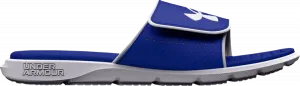 Сандалии Under Armour Ignite 7 Slide GS Royal White, синий