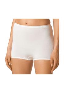 Только трусы из лайкры короткие однотонные Mey, белый