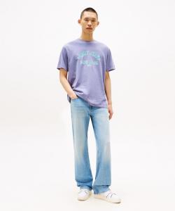 Расслабленная футболка с надписью "Overdiversity"