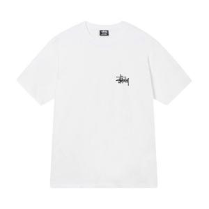 Футболка Stussy Basic Tee 'White', белый