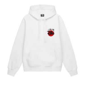 Худи Stussy Skateman Hoodie 'White', белый
