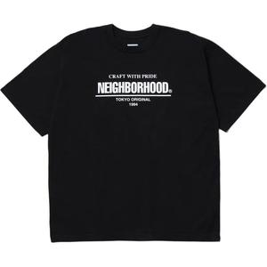 Футболка с принтом NEIGHBORHOOD, черный