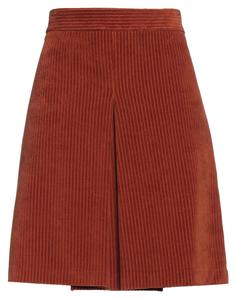 Юбка-мини Circolo 1901, красно-коричневый