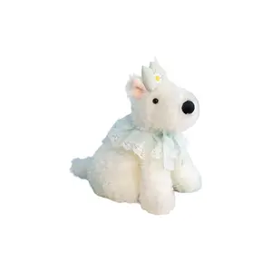 Милый и очаровательный West Highland Terrier, мягкая и пушистая кукла плюшевая игрушка высота 27cm/37cm/47cm Bitter purchase