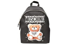 MOSCHINO Женский рюкзак из искусственной кожи черный