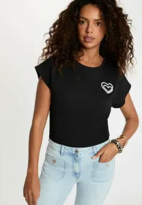 Футболка с принтом Morgan, Nero