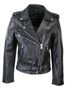 Короткая байкерская куртка Brando TruClothing, черный