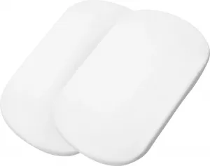 Простыня на резинке Iora для детских кроваток Iora, Air и Tori, комплект из 2 шт. для прикроватных кроваток, белая Maxi-Cosi