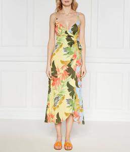 Платье Desigual в тропическом стиле, мультиколор