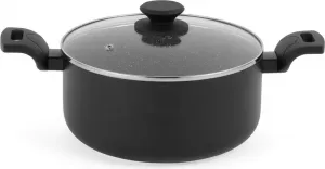 Сковорода с антипригарным покрытием - Идеально подходит для ежедневного приготовления пищи - 24 см - Штампованный алюминий Markenlos