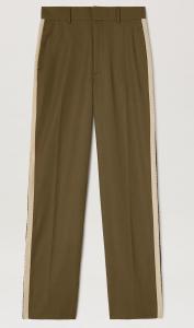 Брюки Palm Angels Suit Track, зеленый