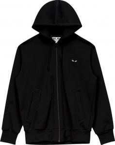Толстовка Comme des Garçons PLAY Big Heart Zip Up Sweatshirt 'Black', черный