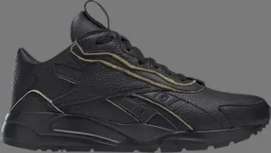 Кроссовки victoria beckham x bolton 'black leather' Reebok, черный