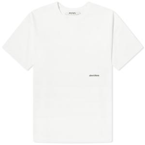 Футболка About:Blank Box Logo, кремовый/черный