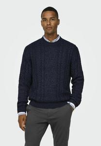 Джемпер ONSFLETCHER PULLOVER Only & Sons, темно-синий