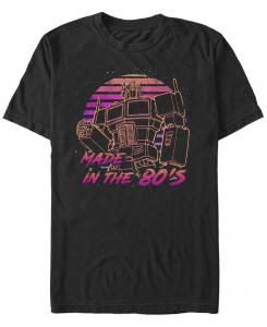 Мужская футболка с круглым вырезом и короткими рукавами в стиле 80-х для малышей Fifth Sun, черный