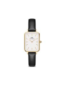 Наручные часы Quadro Pressed Sheffield 20x26 мм Daniel Wellington, белый