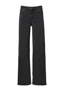 Джинсы свободного кроя COMMA, серый деним