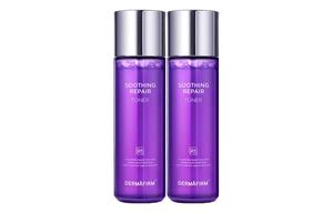 Тонер с листьями периллы увлажняющий успокаивающий освежающий восстанавливающий контроль жирности 200мл/200мл*2 DERMAFIRM+