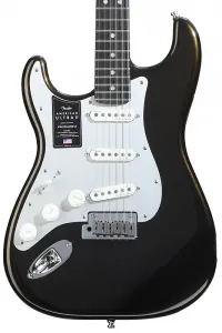 Электрогитара Fender American Ultra II Stratocaster для левшей - Texas Tea, накладка из черного дерева