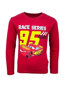 Рубашка с длинным рукавом Disney Cars, темно-красный