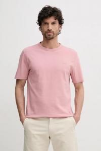Хлопковая футболка tegood BOSS Orange, розовый