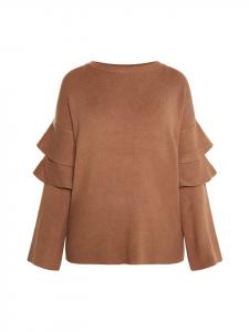 Женский свитер цвета кэмел usha WHITE LABEL