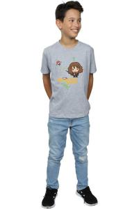 Футболка Вингардиум Левиоса Гермиона Harry Potter, серый