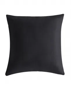 Наволочка Валенсийский шам, Европейский Oscar Oliver, черный