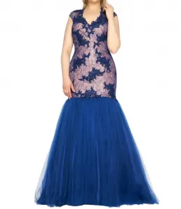 Выпускное платье «Русалка» - Plus In Midnight Mac Duggal