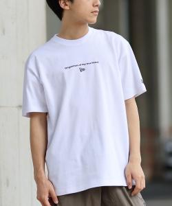 Футболка с коротким рукавом, с принтом на спине NEW ERA, белый