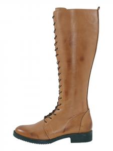 Ботинки на шнуровке коньячного цвета Andrea Conti