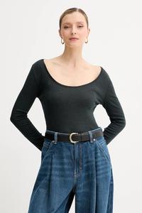 Лонгслив Boss Orange, черный