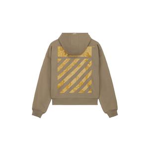 OFF-WHITE OFF WHITE свитшоты унисекс с капюшоном средней плотности