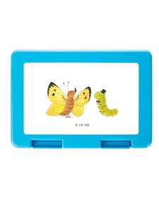 Mr. & Mrs. Panda Бенто-бокс Гусеница Бабочка без слов белым цветом