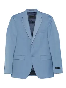 Пиджак с эффектом меланжа Karl Lagerfeld, синий