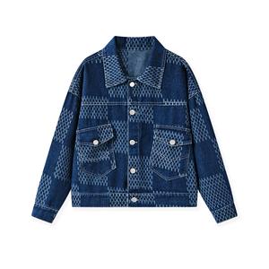 Детская джинсовая рубашка Disney, темно-синий