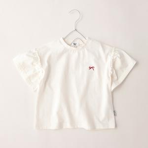 Футболка с коротким рукавом и перевёрнутыми рукавами Branshes, цвет Ivory