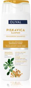 Лечебный шампунь с пажитником против выпадения волос Olival, 250 мл