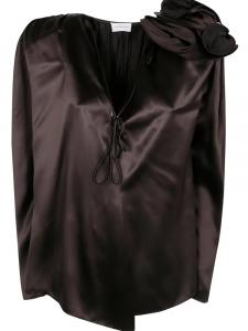 Топ Magda Butrym с цветочным узором, коричневый