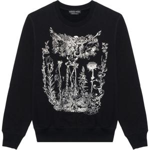Свитшот мужской SS23 Alexander McQueen, черный