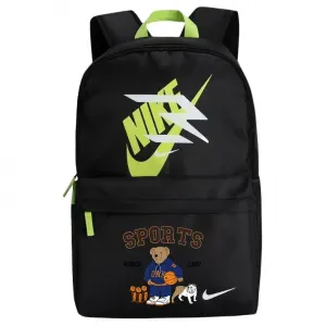 Nike Полиэстеровый рюкзак унисекс черный, Bear Basketball